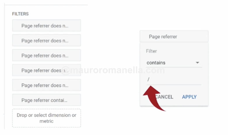 GA4 Referral Traffic no-sets values