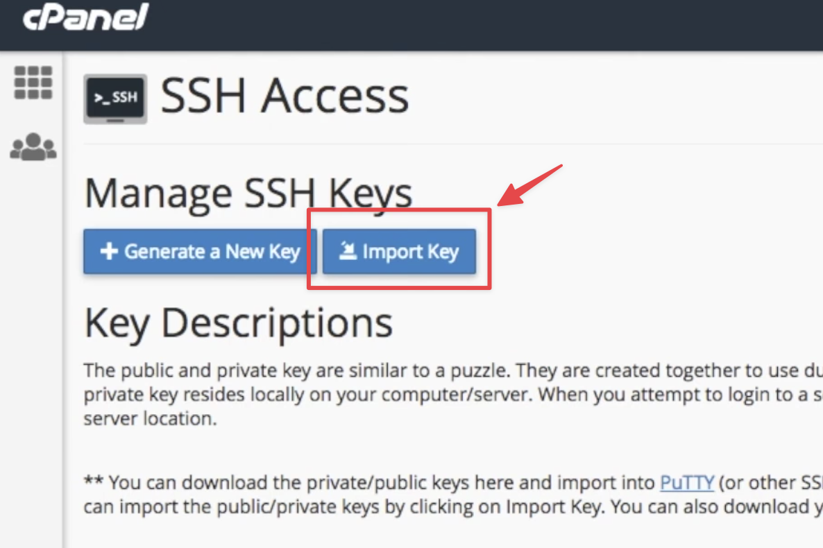 GA4 sftp import cost Import Key