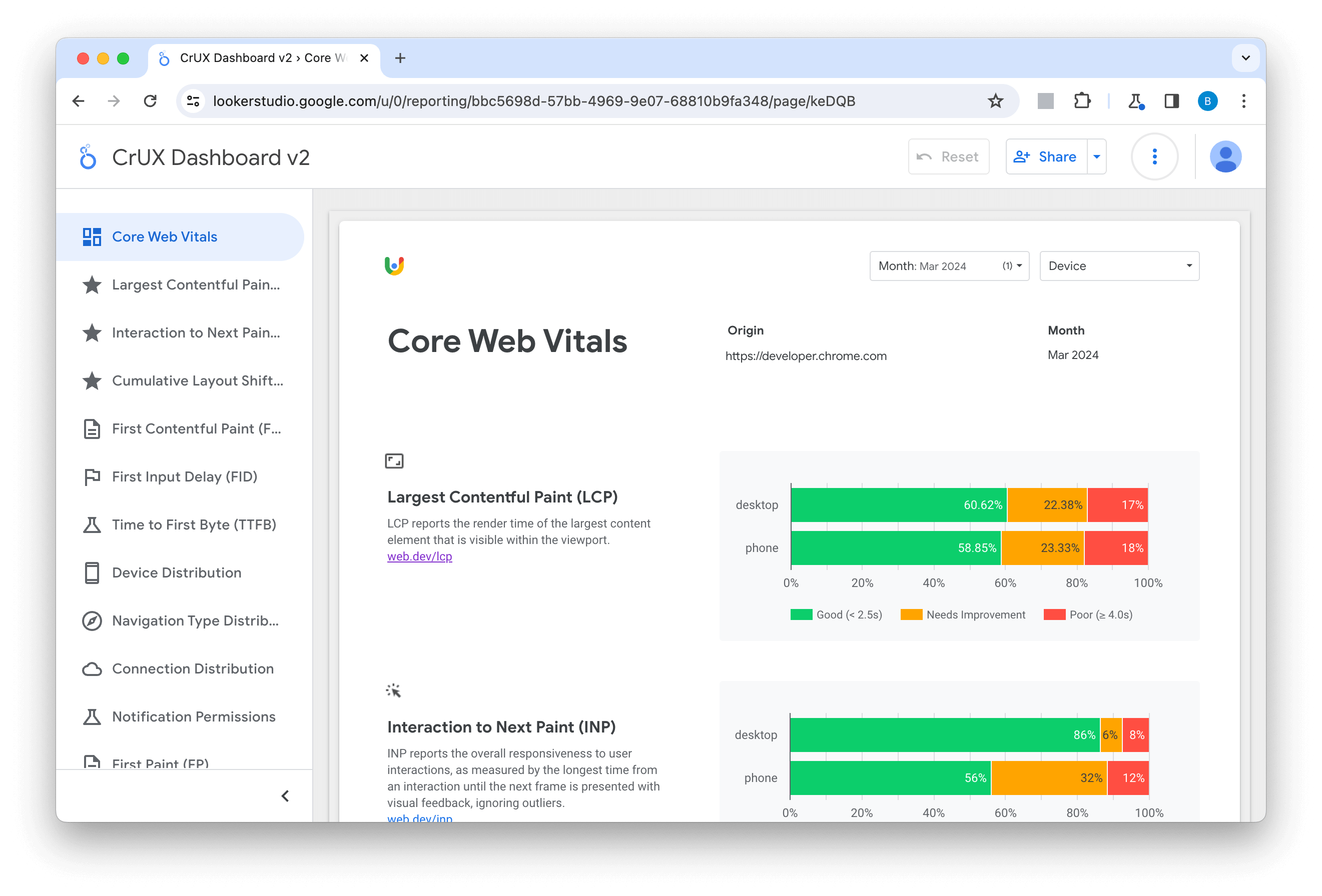 example crux dashboard