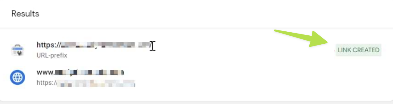 ga4 google search console linking link created