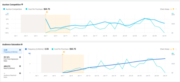 meta audience saturation